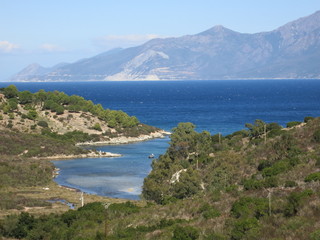Fototapeta na wymiar Korsika Golf von Saint-Florent 3