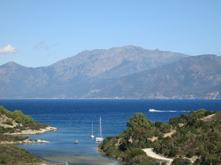 Fototapeta na wymiar Korsika Golf von Saint-Florent 4