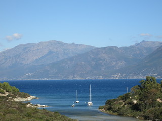 Fototapeta na wymiar Korsika Golf von Saint-Florent 5