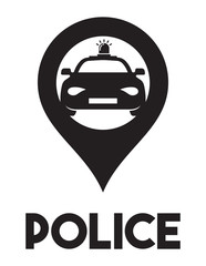 Police vector icon