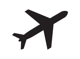 Obraz premium air plane vector icon