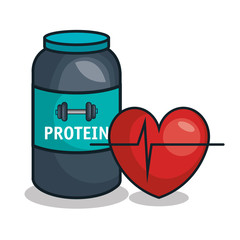 healthy lifestyle flat icons vector illustration design