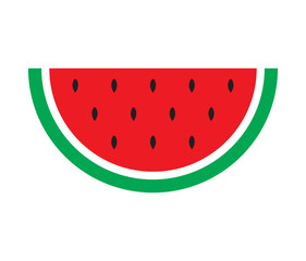 watermelon flat icon
