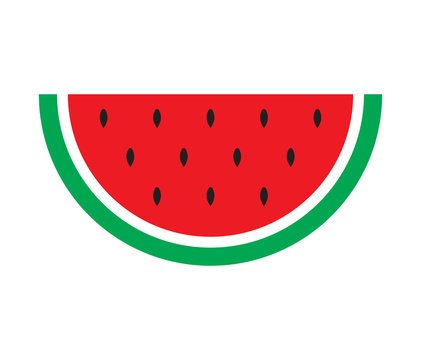 watermelon flat icon