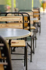 empty cafe interior