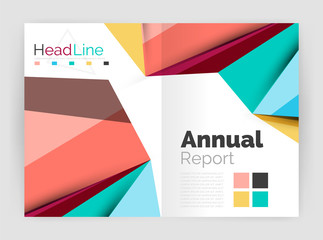 Low poly annual report