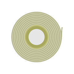 Scotch Tape Vector Icon in Flat Style Design