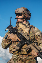 ranger in the mountains