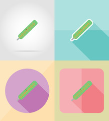 service medicine flat icons vector illustration