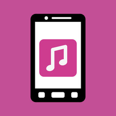 Mobile app technology icon vector illustration graphic design