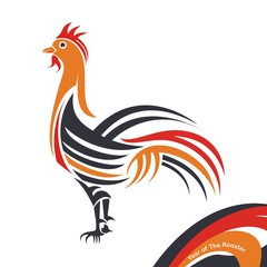 Rooster - Chicken Symbol of  Chinese new year 2017, 