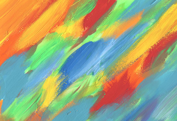 Abstract acrylic painted background