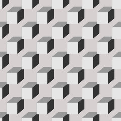 Cube seamless pattern