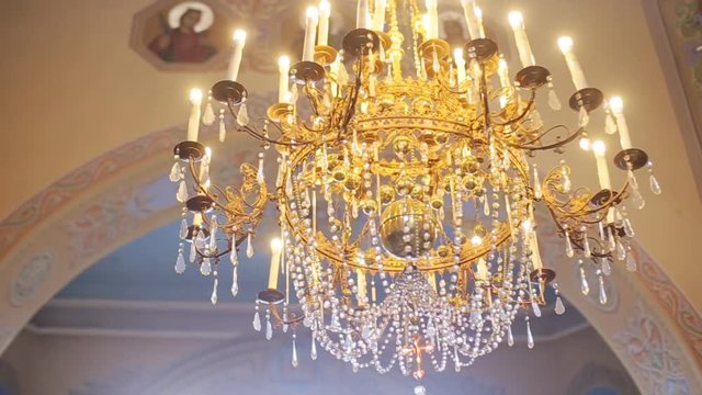 Beautiful architecture of old Christian church