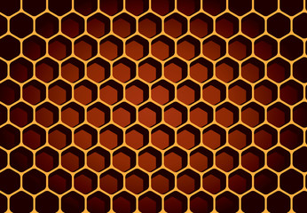 Abstract Honeycomb Background - pattern