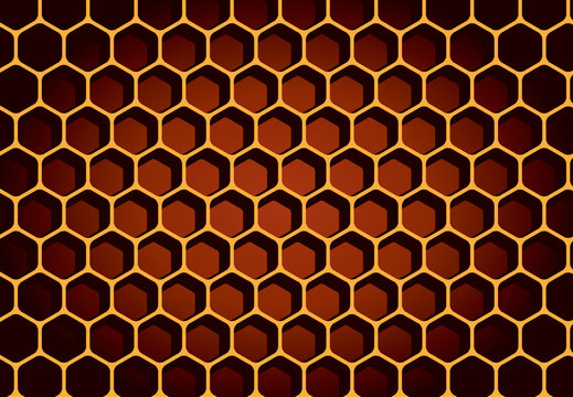 Abstract Honeycomb Background - pattern