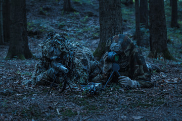 army rangers sniper pair