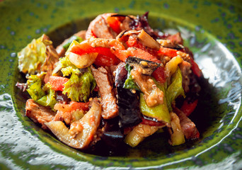 salad of grilled vegetables