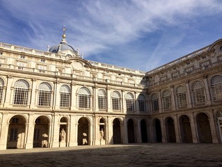 Fototapeta premium Palacio Real Madrid (Spanien)