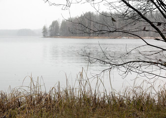 Fototapeta premium Autumn shore