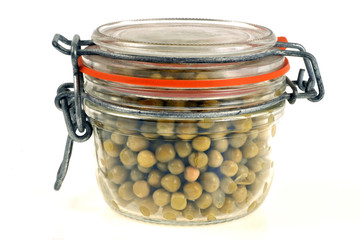 Bocal de petits pois