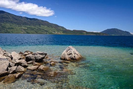 Rinihue lake (Chile)