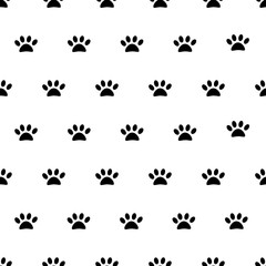 Animal footprint pattern