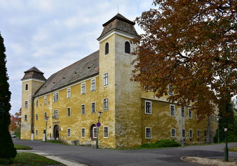 Fototapeta na wymiar castle in Mosonmagyarovar,Hungary