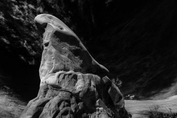 Devil's Garden Arches National Park Utah Waiting