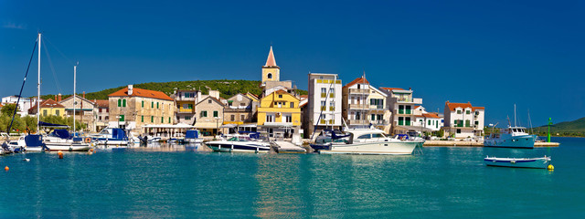 Town of Pirovac panoramic view, Dalmatia, Croatia
