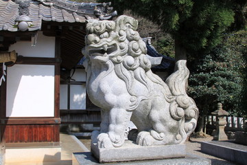 大神神社の狛犬（福岡市）