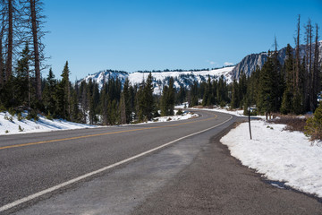 Snowy Ridge Road