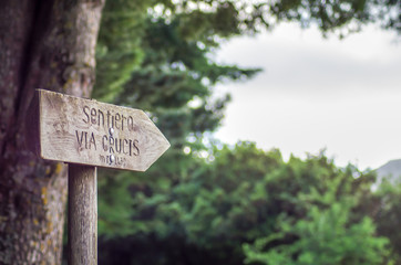 Un sentiero faticoso