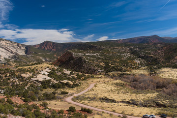 Cub Creek Road in Dinosaur National Monument