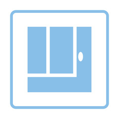 Tennis replay ball out icon