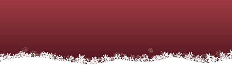 snow stars christmas banner - vector ( snowflakes ,  xmas , new year )