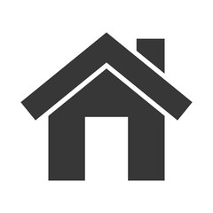 home house isolated icon vector illustration design