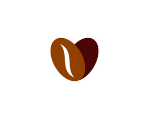 Coffee Love Logo Design Template