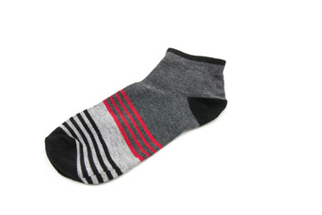 sock on white background