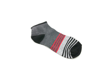 sock on white background