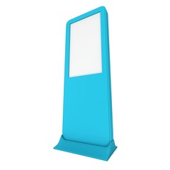 Trade show booth LCD TV stand.