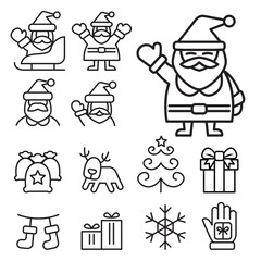 Christmas & Santa Claus icons
