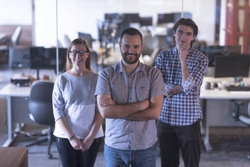 Fototapeta premium start up business team