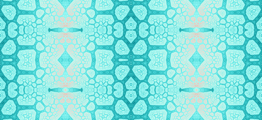 Abstract fractal high resolution seamless pattern background ideal for carpets, tapestries, fabric and wallpapers with a detailed branching interconnected pattern 