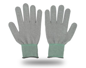 Hand glove Isolated on a white background