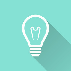 Lamp - vector icon.