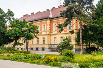 Fototapeta na wymiar Library of Croatian Academy of Arts and Sciences, Zagreb