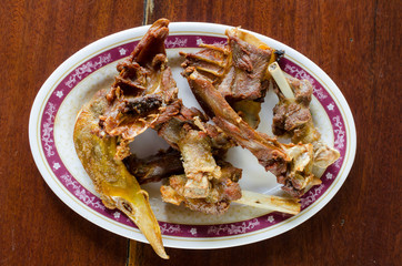 Thailand fried chicken folk