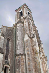 Eglise de Talmont saint Hilaire, Vendée, Pays de Loire, France