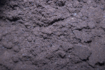 freshly ground powder roasted coffee